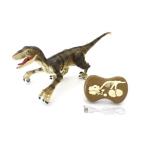 Yahoo! Yahoo!ショッピング(ヤフー ショッピング)【大特価】RCダイナソーラン ヴェロキラプトルおもちゃ こども 子供 ラジコン 6歳