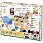 わくわくちえキューブおもちゃ こども 子供 知育 勉強 2歳 ミッキーマウス