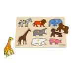 HY711920 ピックアップパズル 動物園おもちゃ こども 子供 知育 勉強 2歳