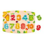 E1404A 数字のペグパズルおもちゃ こども 子供 知育 勉強 3歳