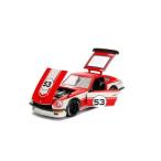 JADA TOYS 1／24 1972 ダットサン 240Z ＃53 レッド／ホワイト【JADA99100】ミニカー