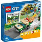 LEGO レゴ シティ 野生動物レスキュー ミッション 60353おもちゃ こども 子供 レゴ ブロック 6歳