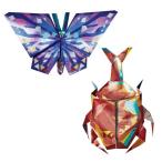 Yahoo! Yahoo!ショッピング(ヤフー ショッピング)クラフトフレンズ パピるんず ワイルドライフ オオムラサキ＆カブトムシおもちゃ こども 子供 3歳