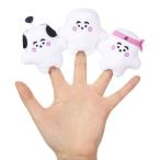 シナぷしゅ ぷしゅぷしゅが応援！やわらかゆびにんぎょうセットおもちゃ