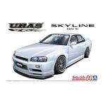  Aoshima URAS ER34 Skyline TYPE-R*01 ( Ниссан ) 1|24 [ The * tuned машина 4] ( пластиковая модель )