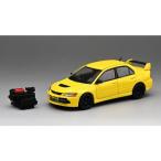1/64 Mitsubishi ランサー エボリューション IX イエロー 【CM64-EVOIX-37】 (ミニカー)