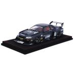 INNO MODELS 1/18 Nissan スカイライン ’LBWK’ (ER34) スーパーシルエット マットブラック 【IN18R-ER34-BM】 (ミニカー)