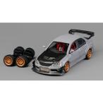 CM・MODEL 1/64 Mitsubishi ランサー エボリューション IX Widebody カーボン/グレー 【CM64-EVOIX-12CB】 (ミニカー)