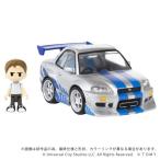 Q VILLAGE QV-02 『ワイルド・スピード』 NISSAN SKYLINE GT-R (R34) (完成品ディスプレイモデル)