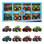 ホットウィールモンスタートラック 1／64 8パックおもちゃ こども 子供 男の子 ミニカー 車 くるま 3歳