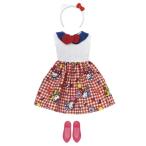  Licca-chan мой cho стул Sanrio герой z платье & лента-ободок Hello Kitty игрушка ... ребенок девочка кукла развлечение европейская одежда 3 лет 