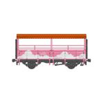 1/80 トロッコ列車(メルヘンピンク塗装) 【PP269】 (プラスチックキット)