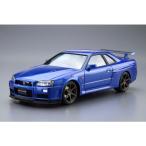  The * модель машина No.8 1|24 Ниссан BNR34 Skyline GT-R V-specII *02 [8] ( пластиковая модель )