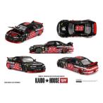 MINI-GT 1/64 Nissan スカイライン GT-R R33 Black Kaido Cat(右ハンドル) 【KHMG276】 (ミニカー)