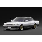 ignition model TOYOTA MARKII2.5 GT TWIN turbo (JZX81)Pearl White ／ Silver (1／18 Scale)  【IG3856】 (ミニカー)