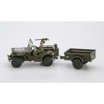 1／24 1／4トン 4×4 トラック トレーラー付 【20855】 (プラモデル)