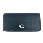 コーチ ★COACH★ 6リング キーケース クロスグレインレザー シルバー/デニム CH799 LHDEN