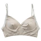 【アウトレット】シルクスムース ブラトップ 日本製 レディース シルク100％ ノンワイヤー グレー S/M/L