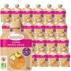 24 шт. комплект baby biobabybio иметь машина baby смузи 90g ( Apple * сладкий картофель ) смузи органический фрукты без добавок выход 