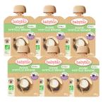 6 шт. комплект baby biobabybio иметь машина baby авто mi-ru голубика banana 85g органический фрукты без добавок выход . ребенок стандарт применение еда 