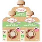3 шт. комплект baby biobabybio иметь машина baby авто mi-ru клубника banana 85g органический фрукты без добавок выход . ребенок стандарт применение еда 