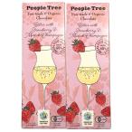 2 шт. комплект People tree доска шоко органический bita- with клубника & Maar *do* Champagne 40gkakao65%fe Atrai do Valentine 