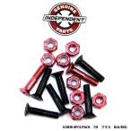  скейтборд скейтборд винт INDEPENDENT SCREW 8PCS/PACK 7/8 плюс BLK/RED винт 