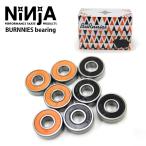 NINJA Ninja подшипник BURNNIES bearing orange & черный защита / каждый 4 шт скейтборд скейтборд детали 