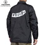 VOLCOM ボルコム コーチジャケット Pistol Boa Coach Jkt BLK ウィントブレーカー