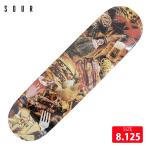 скейтборд панель SOUR Junk Deck size 8.125 сауэр скейтборд скейтборд skateboard 25SP