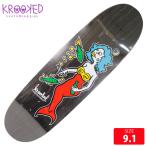 スケボー クルージング デッキ クルーキッド KROOKED GONZ MERMAID DECK SIZE 9.1 スケートボード SKATEBOARD クルックド 25SS