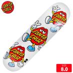  скейтборд панель солнечный takruzSANTA CRUZ DOT GUY DECK 8.0 skateboard скейтборд 26SS