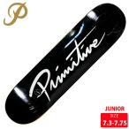 p Limitee .b скейтборд Junior панель PRIMITIVE NUEVO SCRIPT BLK DECK SIZE 7.3-7.75 скейтборд skateboard 26FW