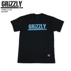 【在庫処分】GRIZZLY グリズリー Tシャツ STAMP S/S TEE BLK/MNT スケボー ウェアー