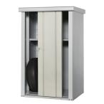 タカヤマ物置 TJS-0915 幅950×奥行き820×高さ1500mm スチール製 収納庫