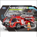 ブロック互換 レゴ 互換品 レゴ消防車 はしご車 レゴブロック LEGO 子供プレゼント