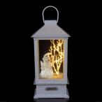 LEDホワイトランタンスノーマンM（ミュージック付） クリスマス イルミネーション WG-5736