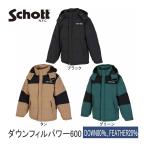 ショット SCHOTT クラシック2トーン ダウンジャケット 7822253001 メンズ レディース 在庫限り 正規品 アウター 上着 ダウン 防寒 アウトドア デイリーユース