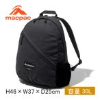 マックパック macpac ライトアルプXL MM72307 K ブラック 春夏モデル リュック デイパック バックパック 登山 ハイキング バッグ 鞄 リュックサック