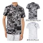 オークリー OAKLEY スカル アイシーブレス デジタル モック シャツ FOA405139 BLACK GEO PRINT ブラックジオプリント メンズ ゴルフ ウェア モックネック