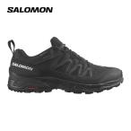 ショッピングゴアテックス サロモン SALOMON エックス ワード レザー ゴアテックス L47182300 ブラック/ブラック メンズ アウトドア トレッキング ハイキング シューズ 靴 ローカット