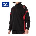  Mizuno MIZUNO MC линия разогрев жакет 32MCA110 96 черный × коричневый i потребности красный мужской женский тренировка одежда спорт длинный рукав жакет 