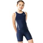 ナイキ NIKE セパレーツ 1991063 キッズ 紺色 水着 水泳 体育 授業 スイミング プール 女子 女児用 女の子 小学校 中学校 子供 上下 ジュニア スイムウェア