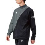  vi ktasVICTAS V-JJ227 жакет 542101 1110 серый × черный мужской женский настольный теннис одежда длинный рукав жакет тренировка перемещение надеты внешний защищающий от холода 