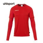  шерсть sport uhlsport save голкипер рубашка 1005723 04 красный × черный футбол одежда рубашка с длинным рукавом GK рубашка тренировка одежда tops 