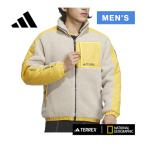 アディダス adidas M TERREX NAT.GEO シェルパ ジャケット HAR37 IL8985 ベージュ/イエロー メンズ ナショナル ジオグラフィック 長袖ジャケット
