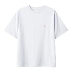 ダントン DANTON ショートスリーブ インナーTシャツ #DT-C0196 CVT ホワイト メンズ 半袖Tシャツ 丸首 シンプル ワッペン タウンユース Tシャツ