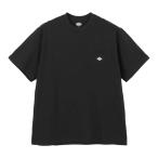 ダントン DANTON プレーンショートスリーブポケットTシャツ #DT-C0198 TCB ブラック メンズ 半袖Tシャツ 丸首 シンプル ワッペン タウンユース Tシャツ
