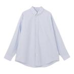 ショッピングジムフレックス ジムフレックス GYMPHLEX ビッグボタンダウンシャツ ソリッド #GY-B0152 STB サックス レディース 母の日 プレゼント シンプル 長袖シャツ ブラウス 大きめ