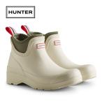 ハンター HUNTER プレイ ネオプレン チェルシー ブーツ WFS3020RMA SDL ホワイト/グリーン レディース 通勤アイテム 正規品 レインブーツ ショートブーツ 長靴